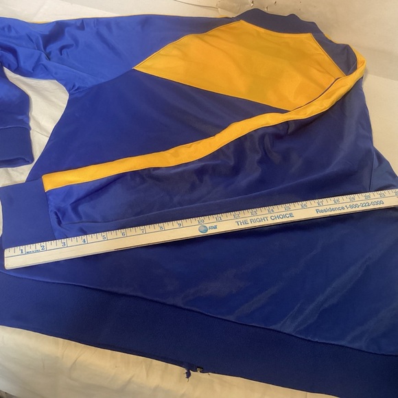 University Of Pittsburgh Pitt Panthers track jacket men’s size large Colosseum - Picture 12 of 12